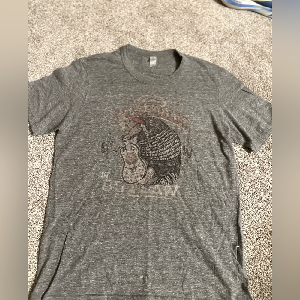 Armadillo outlaw Willie Nelson tee